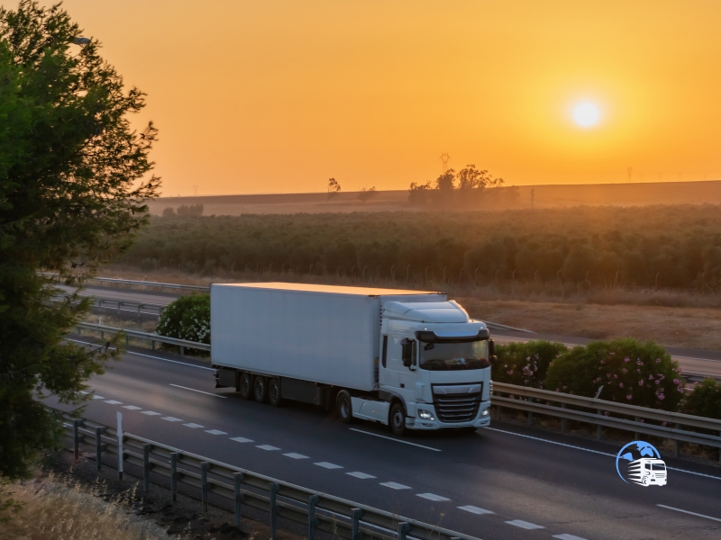 Ciężarówka chłodnia TransLogix z zabudową temperaturową